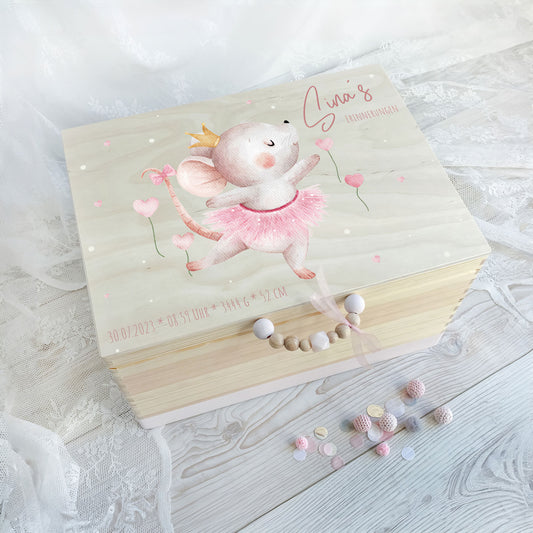 Erinnerungskiste Ballerina-Maus