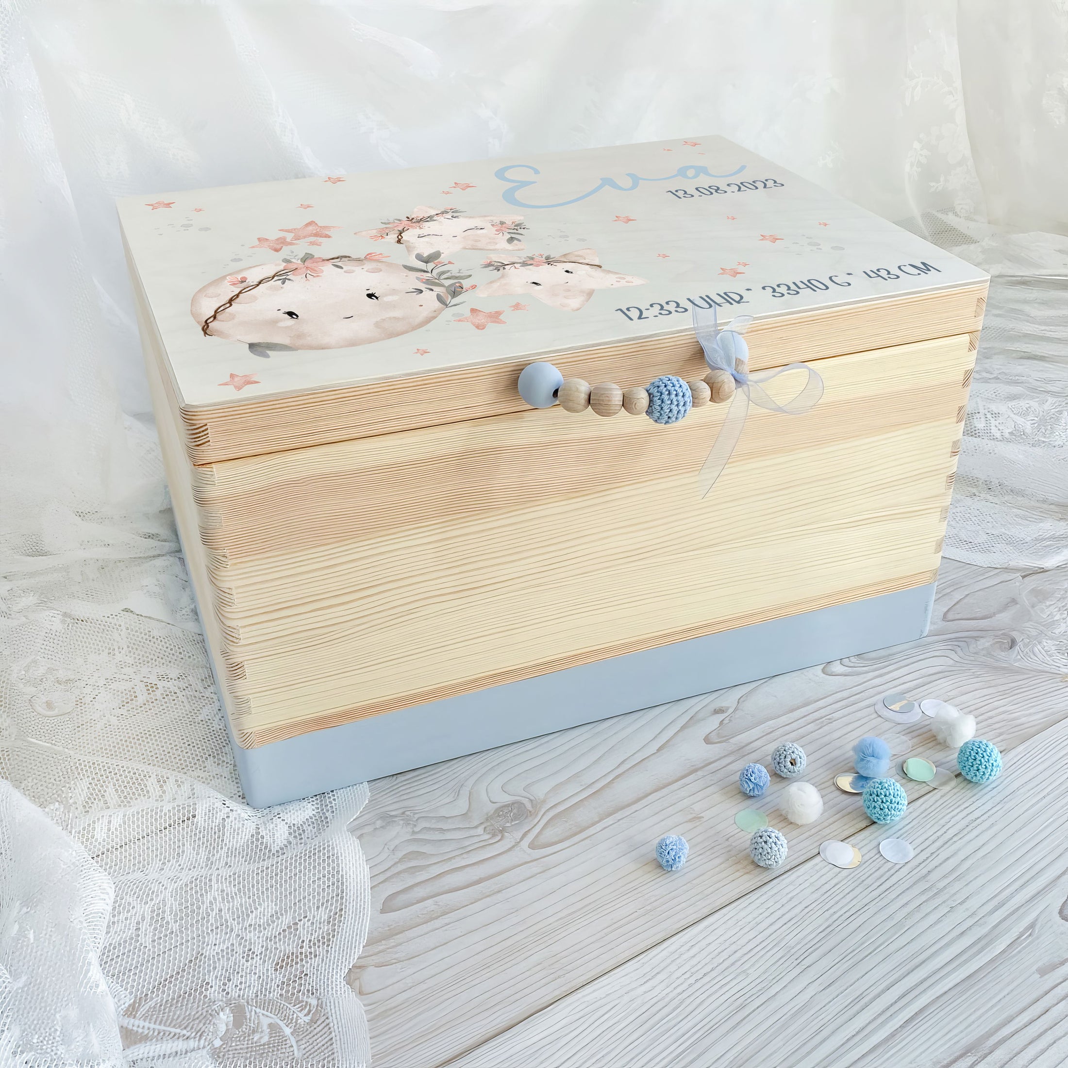 Erinnerungskiste Mond und Sterne