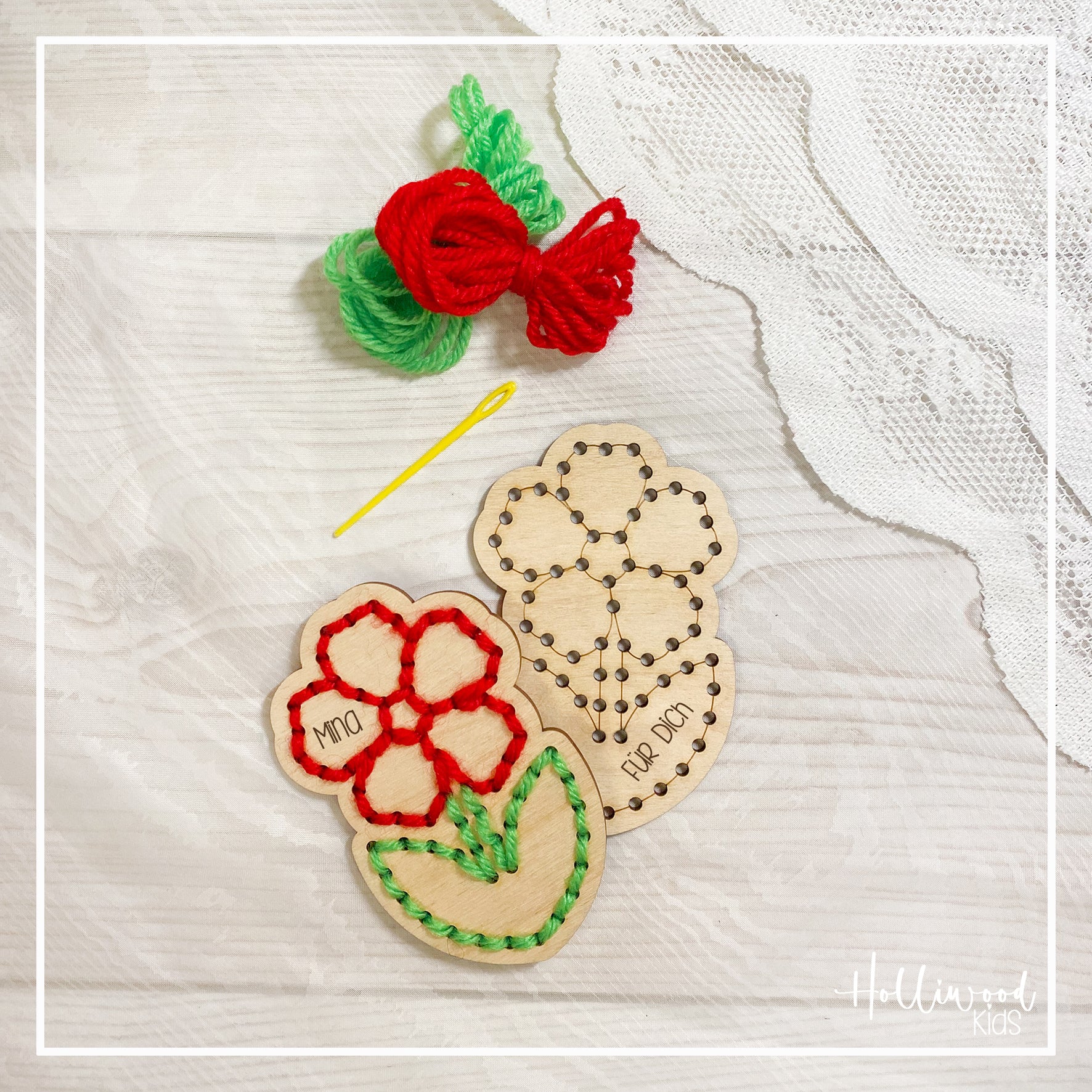 DIY Stickset Blumen